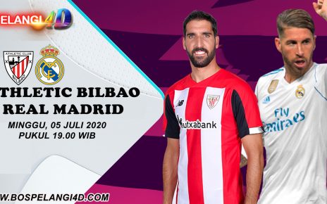 Prediksi Athletic Bilbao Vs Real Madrid 05 Juli 2020
