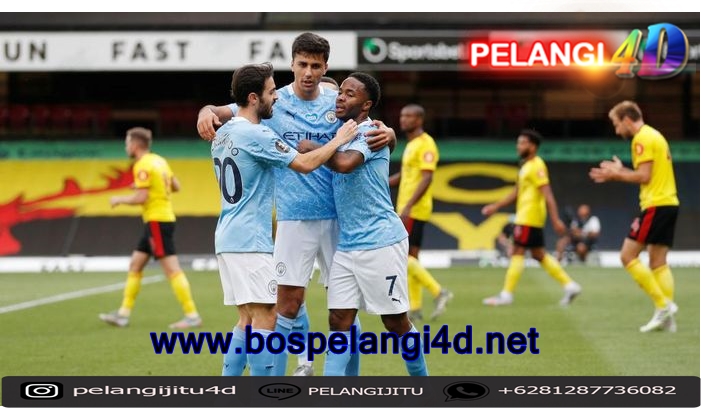 Watford Vs Man City: Citizens Menang Telak 4-0