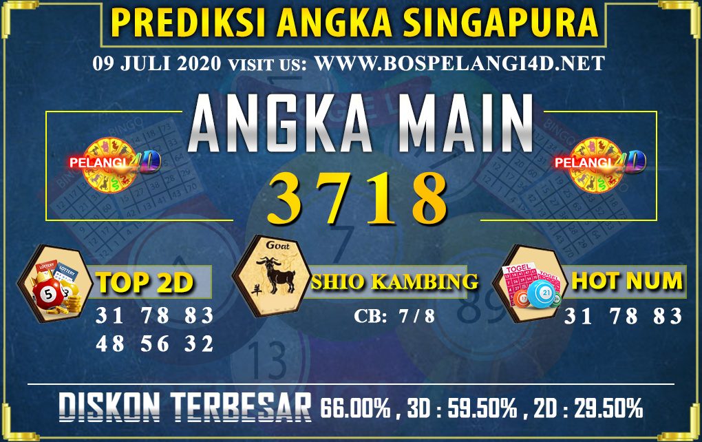 PREDIKSI TOGEL SINGAPORE POOLS 09 july 2020