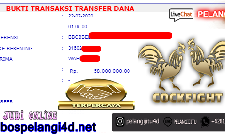 Member Pelangi4d Jackpot Sabung Ayam Pelangi4D 22 JULI 2020