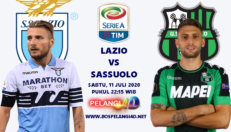 Prediksi Lazio Vs Sassuolo 11 Juli 2020