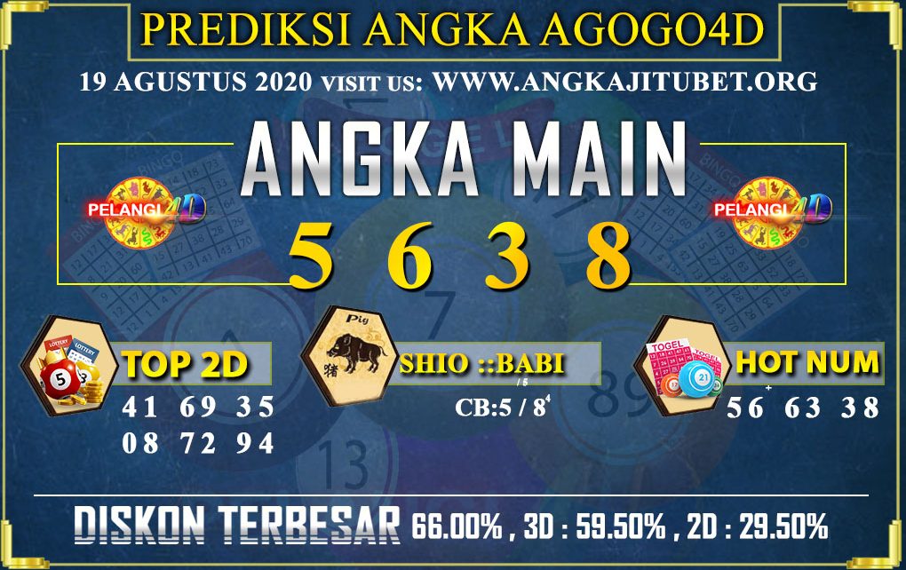 PREDIKSI TOGEL AGOGO4D 19 AGUSTUS 2020