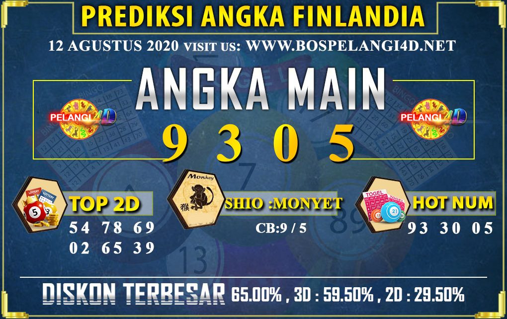 PREDIKSI TOGEL FINLANDIA LOTTERY 12 AGUSTUS 2020