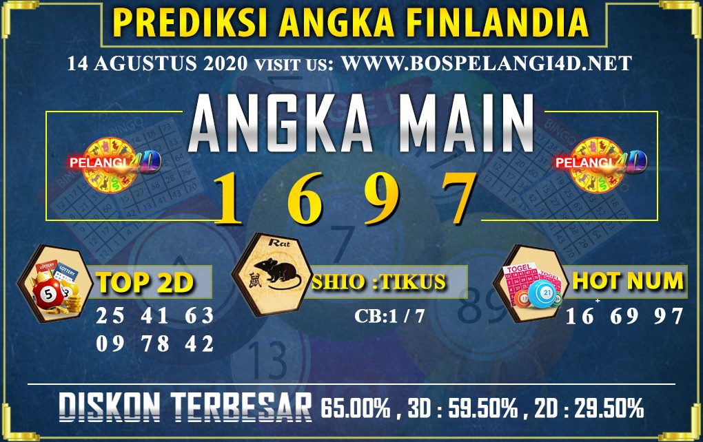 PREDIKSI TOGEL FINLANDIA LOTTERY 14 AGUSTUS 2020