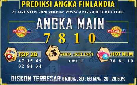 PREDIKSI TOGEL FINLANDIA LOTTERY 21 AGUSTUS 2020