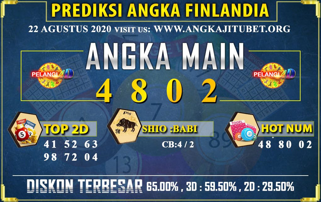 PREDIKSI TOGEL FINLANDIA LOTTERY 22 AGUSTUS 2020