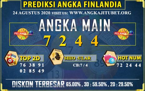 PREDIKSI TOGEL FINLANDIA LOTTERY 24 AGUSTUS 2020