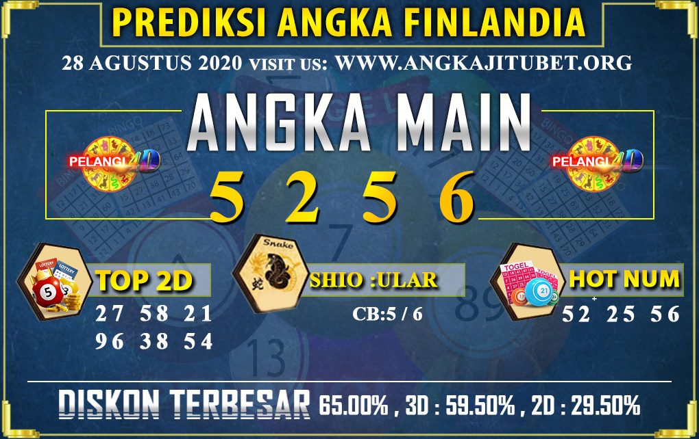 PREDIKSI TOGEL FINLANDIA LOTTERY 28 AGUSTUS 2020