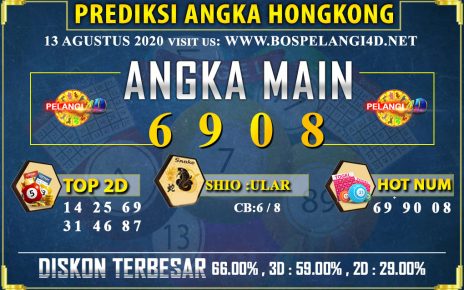 PREDIKSI TOGEL HONGKONG POOLS 13 AGUSTUS 2020