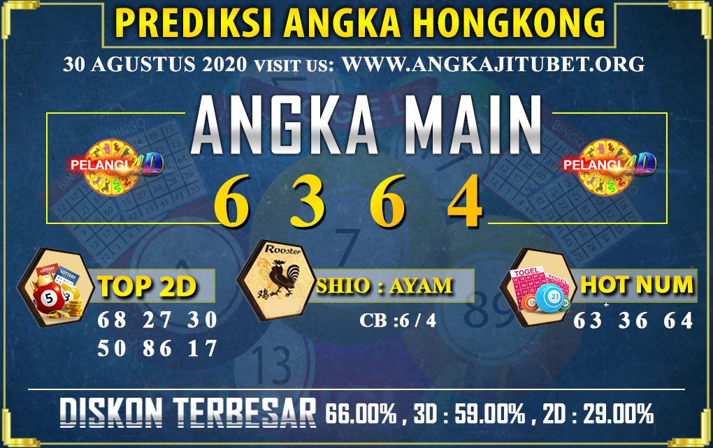 PREDIKSI TOGEL HONGKONG POOLS 30 AGUSTUS 2020