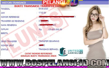 Member Pelangi4d Jackpot SPORTBOOK Pelangi4D 05 AGUSTUS 2020
