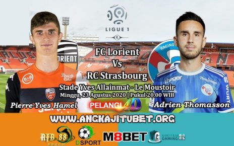 Prediksi Lorient Vs Strasbourg 23 Agustus 2020
