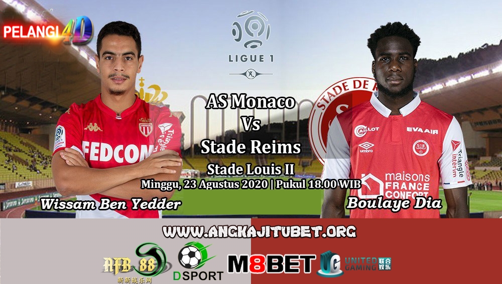 Prediksi AS Monaco Vs Reims 23 Agustus 2020