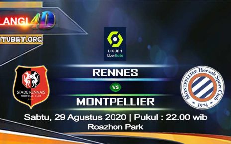 Prediksi Rennes Vs Montpellier 29 Agustus 2020
