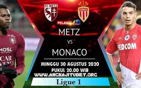 Prediksi Metz Vs AS Monaco 30 Agustus 2020