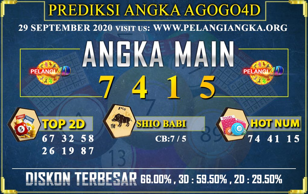 PREDIKSI TOGEL AGOGO4D 29 SEPTEMBER 2020