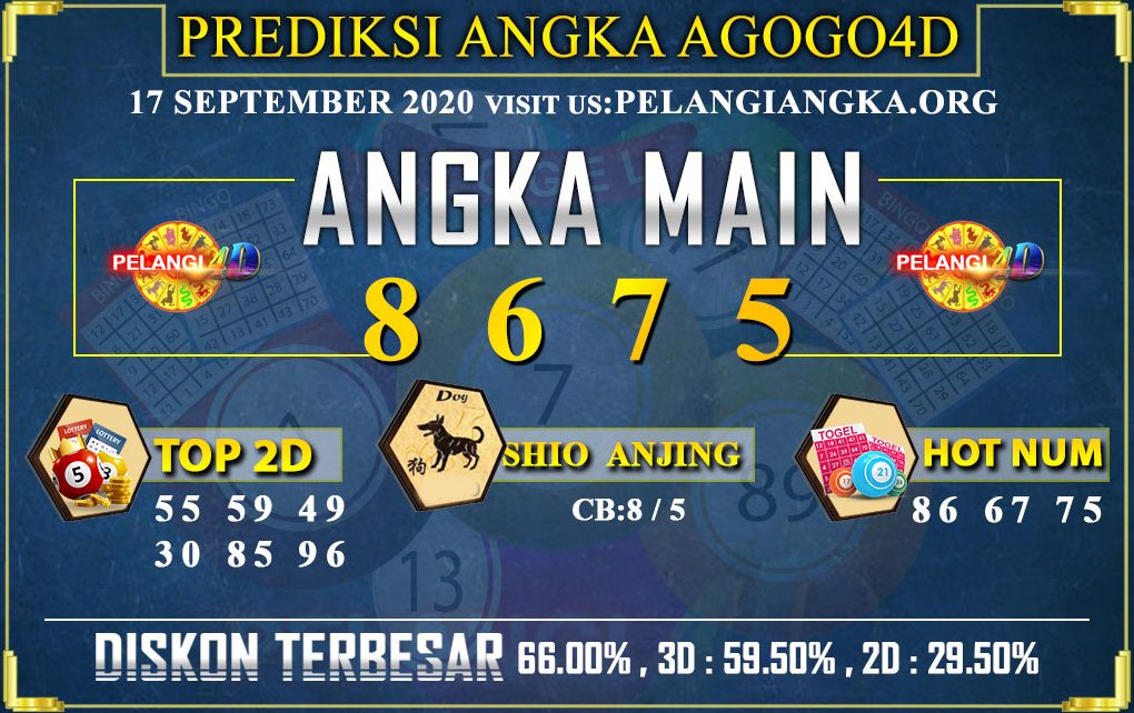 PREDIKSI TOGEL AGOGO4D 17 SEPTEMBER 2020