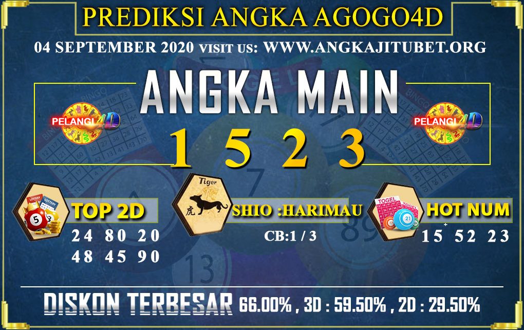 PREDIKSI TOGEL AGOGO4D 04 SEPTEMBER 2020