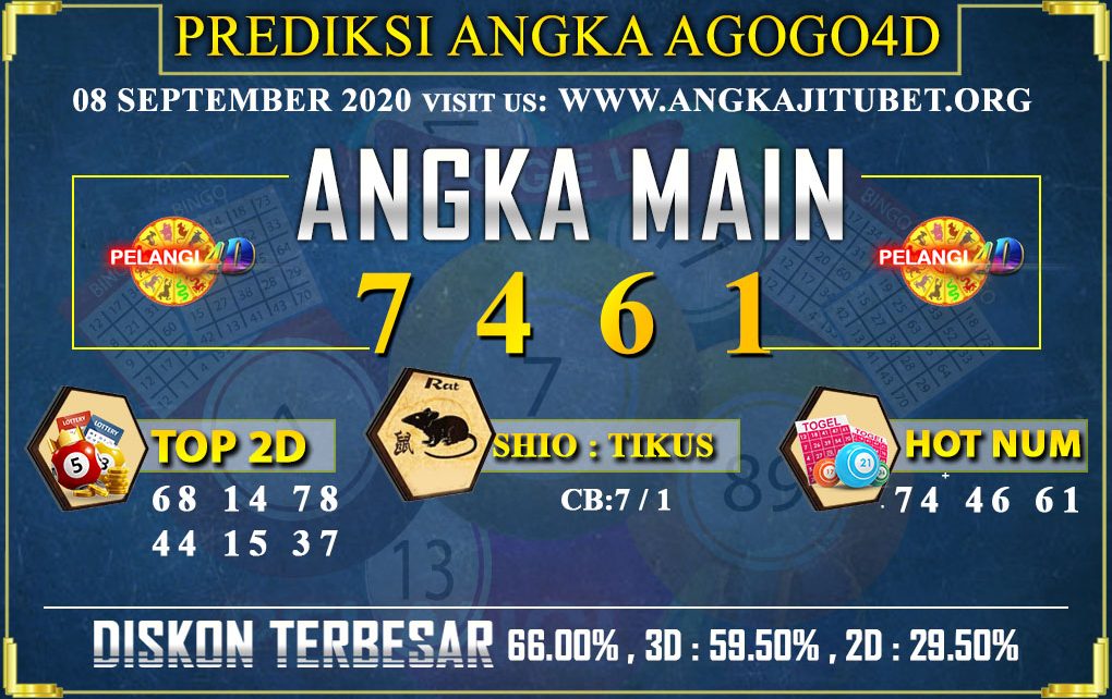 PREDIKSI TOGEL AGOGO4D 08 SEPTEMBER 2020