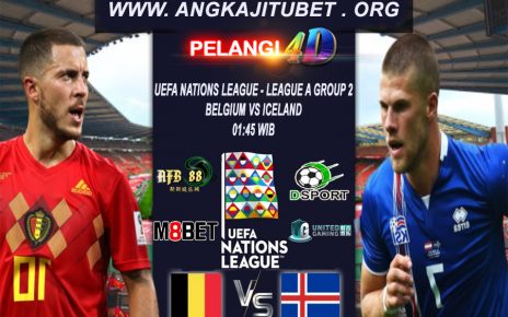 Pertandingan UEFA Nations League Belgia vs Islandia