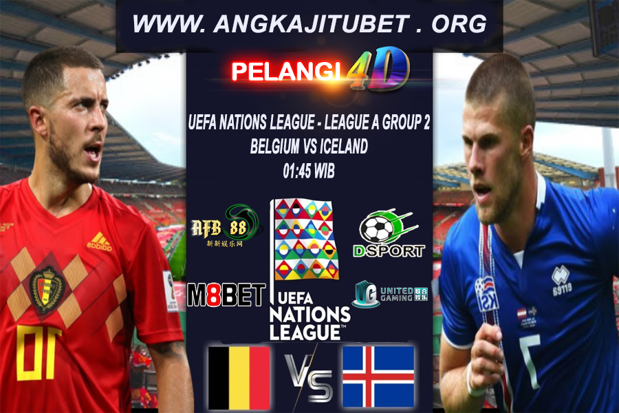 Pertandingan UEFA Nations League Belgia vs Islandia