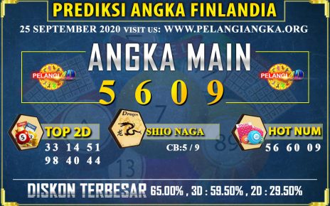 PREDIKSI TOGEL FINLANDIA LOTTERY 25 SEPTEMBER 2020