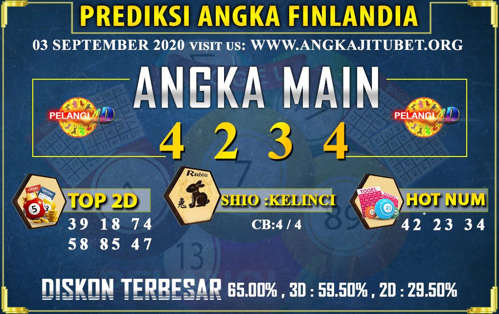 PREDIKSI TOGEL FINLANDIA LOTTERY 03 SEPTEMBER 2020