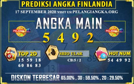 PREDIKSI TOGEL FINLANDIA LOTTERY 17 SEPTEMBER 2020