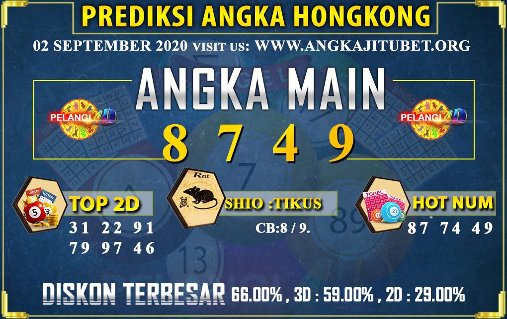 PREDIKSI TOGEL HONGKONG POOLS 02 SEPTEMBER 2020