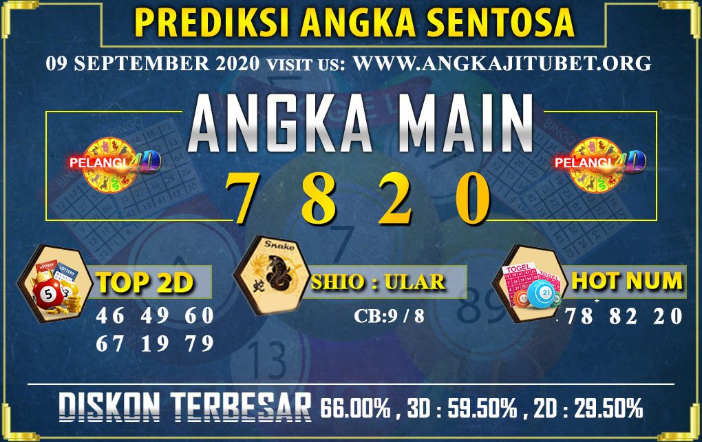 PREDIKSI TOGEL SENTOSA POOLS 09 SEPTEMBER 2020