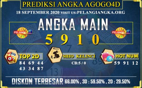 PREDIKSI TOGEL AGOGO4D 18 SEPTEMBER 2020