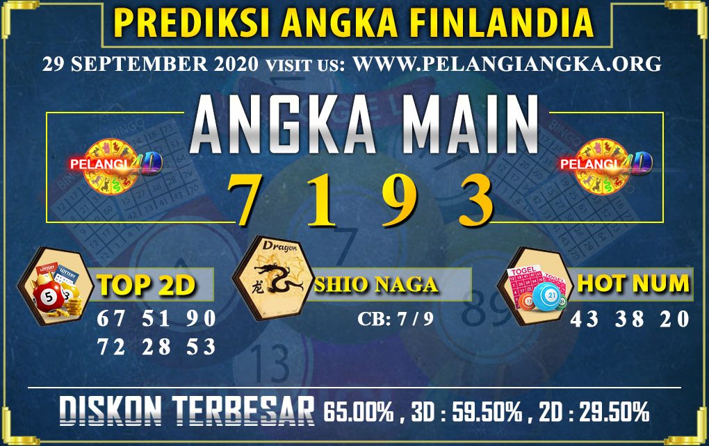 PREDIKSI TOGEL FINLANDIA LOTTERY 29 SEPTEMBER 2020