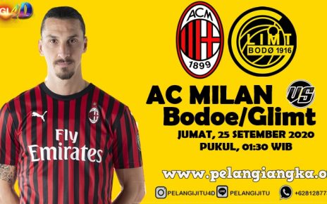 Prediksi AC Milan VS BODO/GLIMT 25 September 2020