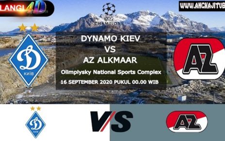 Prediksi Skor Dynamo Kiev vs AZ Alkmaar 16 September 2020