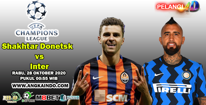Prediksi Liga Champions Shakhtar Donetsk vs Inter Milan 28 Oktober 2020