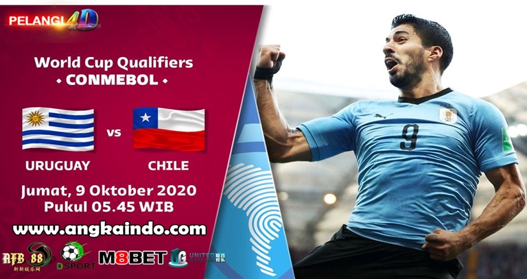 Prediksi Pertandingan Kualifikasi Piala Dunia 2022: Uruguay vs Chile