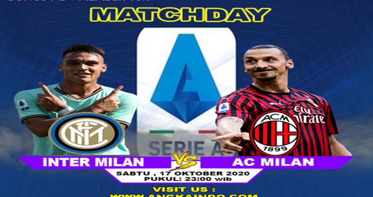 Prediksi Inter Milan VS AC Milan 2-0, 17 Oktober 2020