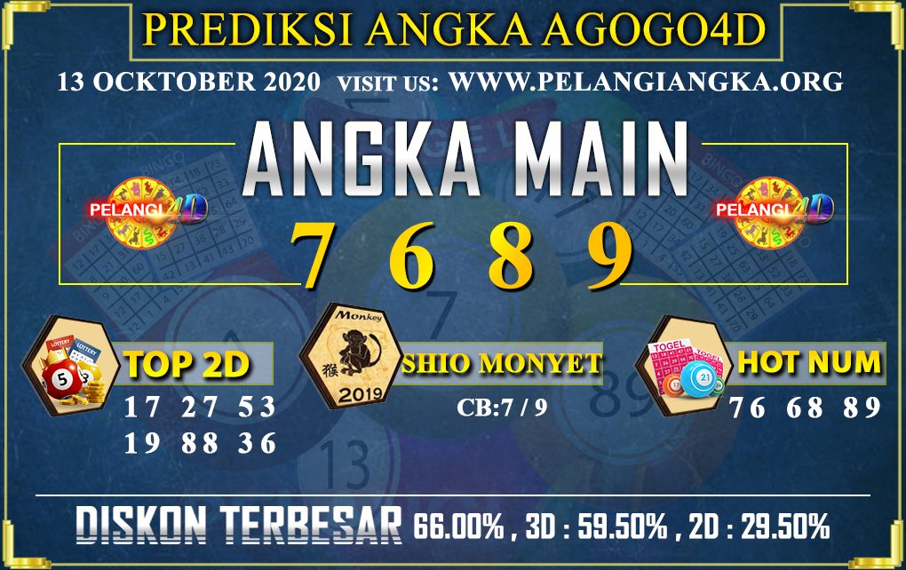 PREDIKSI TOGEL AGOGO4D 13 OCKTOBER 2020