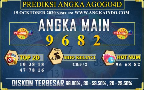 PREDIKSI TOGEL AGOGO4D 15 OCKTOBER 2020