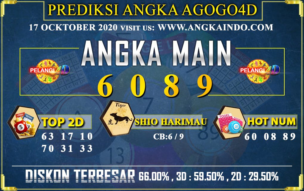 PREDIKSI TOGEL AGOGO4D 17 OCKTOBER 2020