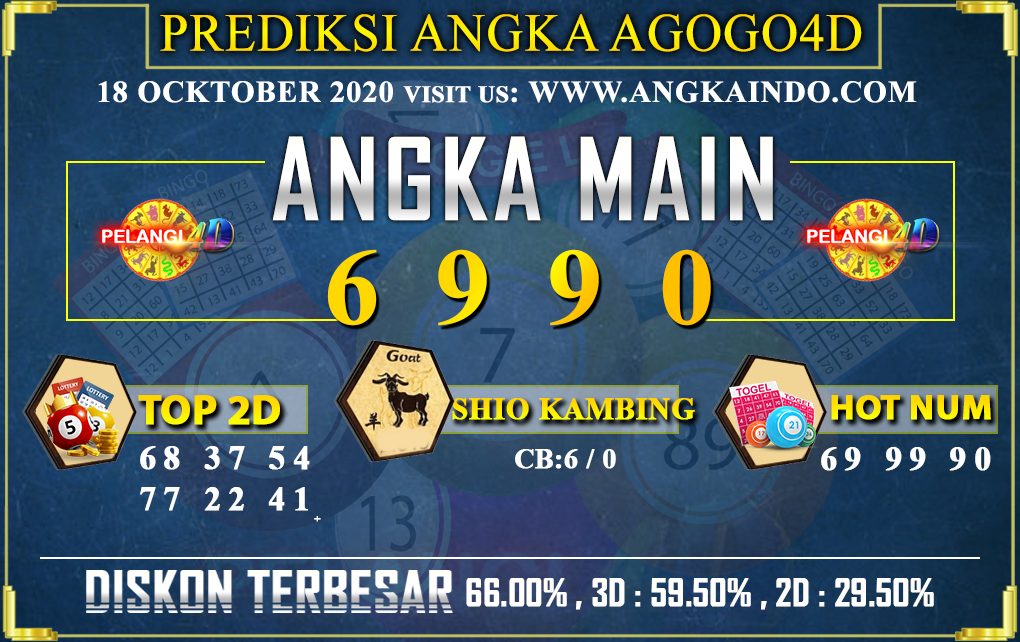 PREDIKSI TOGEL AGOGO4D 18 OCKTOBER 2020