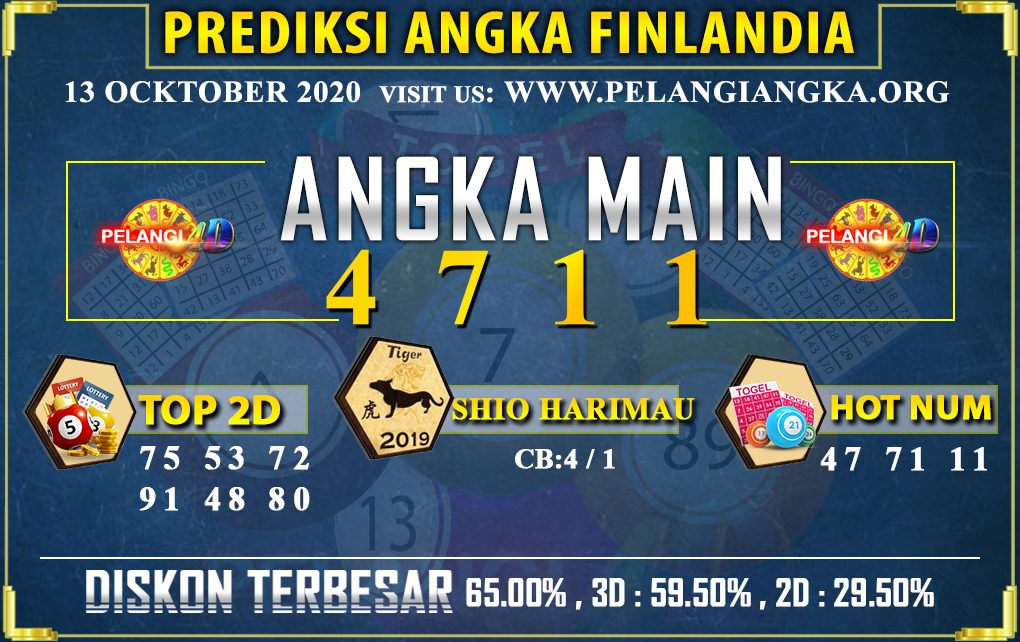 PREDIKSI TOGEL FINLANDIA LOTTERY 13 OCKTOBER 2020