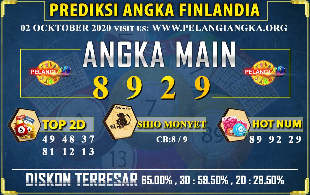 PREDIKSI TOGEL FINLANDIA LOTTERY 02 OCKTOBER 2020