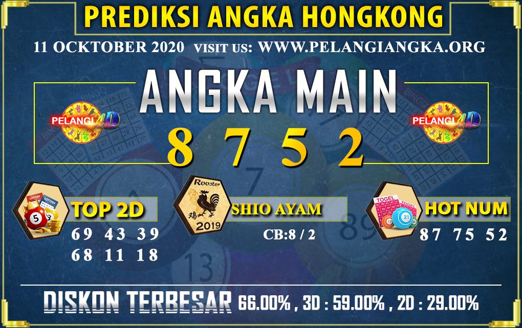 PREDIKSI TOGEL HONGKONG POOLS 11 OCKTOBER 2020