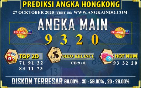 PREDIKSI TOGEL HONGKONG POOLS 27 OCKTOBER 2020