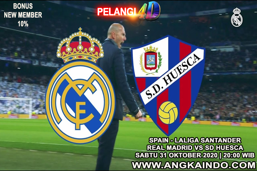Prediksi Pertandingan Real Madrid Vs SD Huesca 31 Oktober 2020