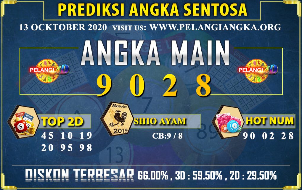 PREDIKSI TOGEL SENTOSA POOLS 13 OCKTOBER 2020