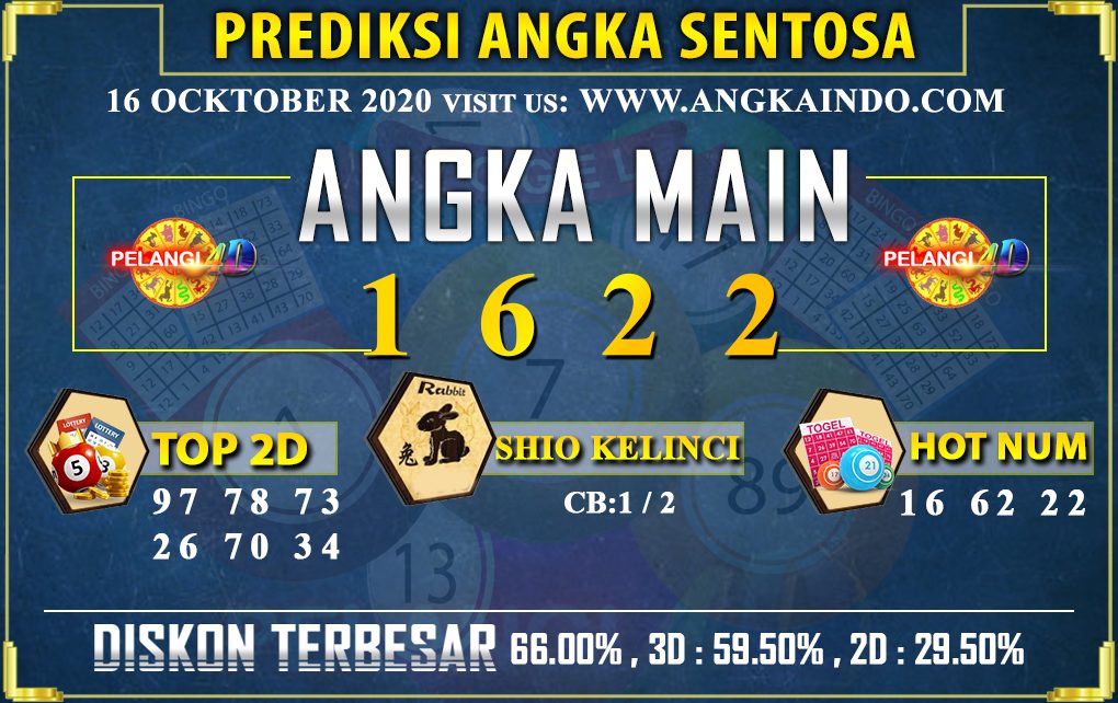 PREDIKSI TOGEL SENTOSA POOLS 16 OCKTOBER 2020