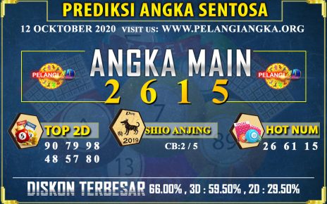 PREDIKSI TOGEL SENTOSA POOLS 12 OCKTOBER 2020