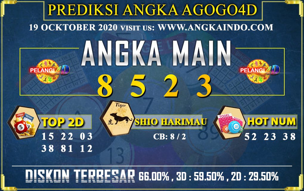 PREDIKSI TOGEL AGOGO4D 19 OCKTOBER 2020